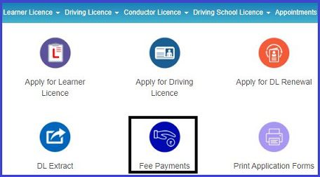 Driving Licence का फीस भुगतान कैसे करें 