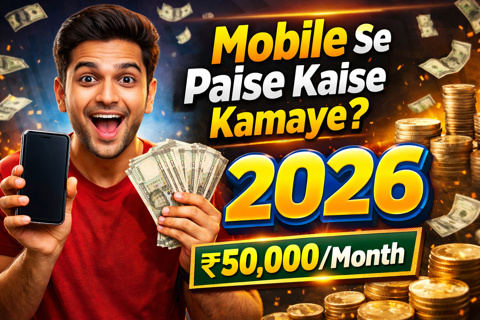 Mobile Se Paise Kaise Kamaye 2026