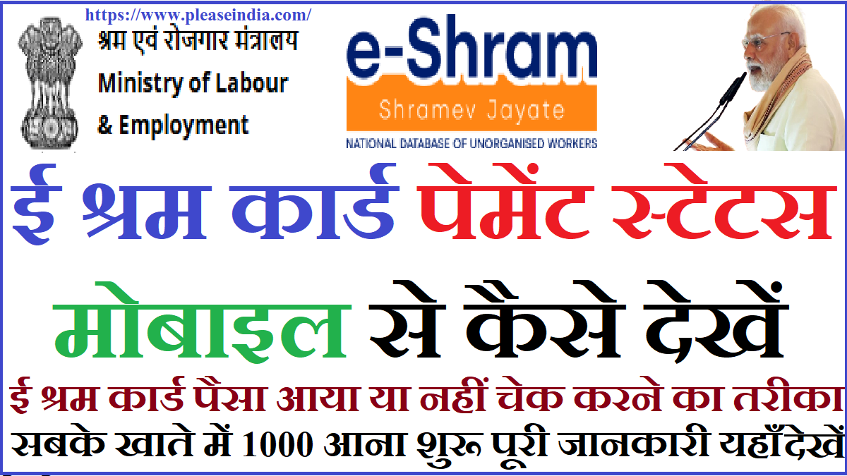 e-Shram Card Balance Check 2025