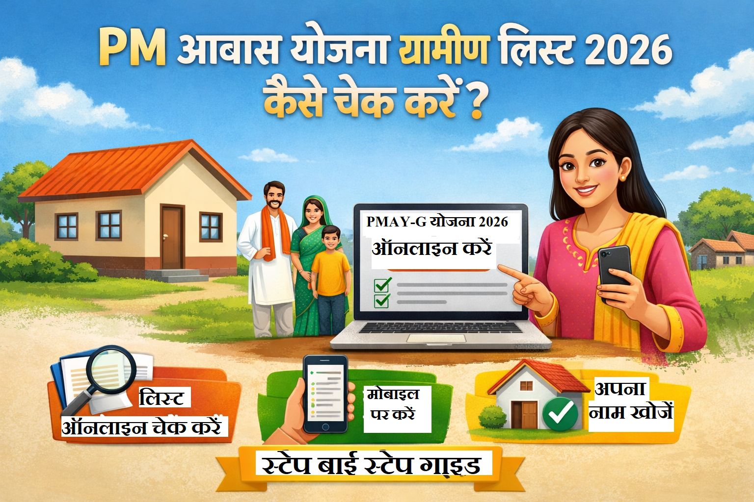 PM Awas Yojana Gramin List 2026 Kaise Check Kare